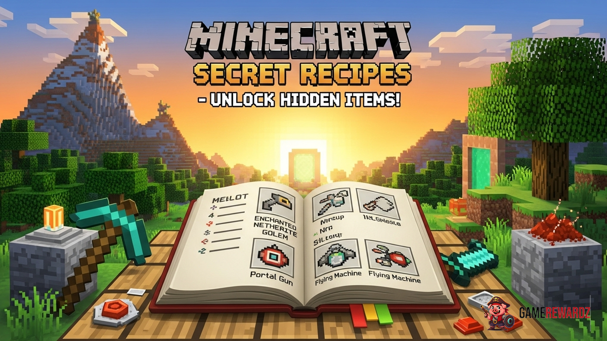 Minecraft’s Secret Recipes – Unlock Hidden Items!